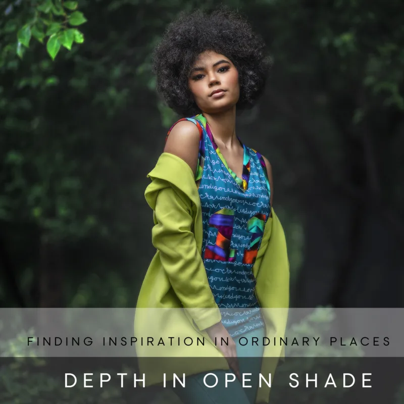 Finding Inspiration- Depth in Open Shade