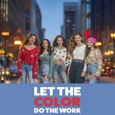 Let The Color Do The Work